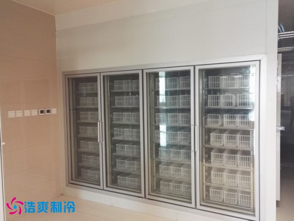 前柜后库式冷库
