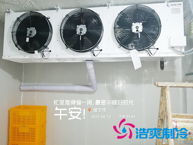 重庆三大伟业湖北赤壁生物医药试剂冷库安装建造工程
